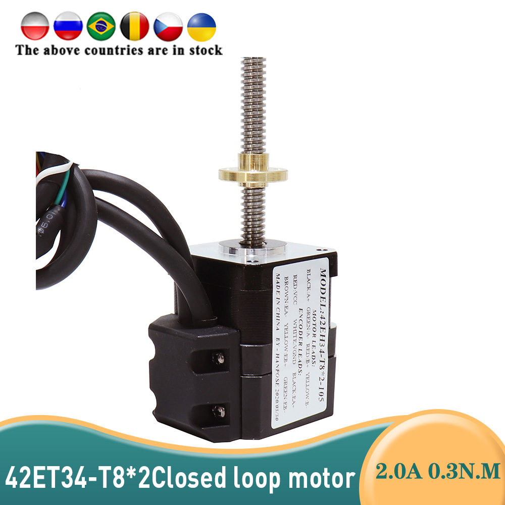 Closed Loop Stepper Motor Nema 17 - Motor Sekrup Loop Tertutup NEMA17 2A