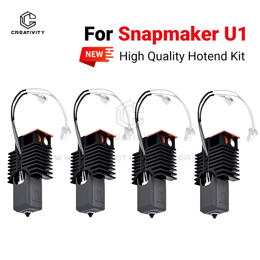 High Flow Ceramic Hotend - Hotend Rakitan Lengkap Untuk Snapmaker U1,