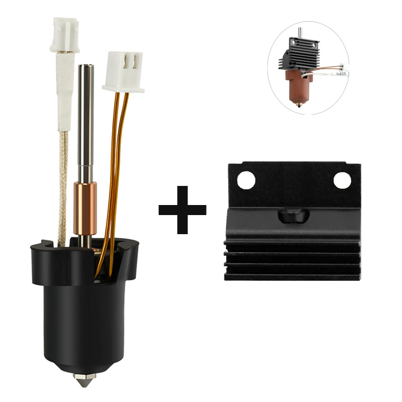 High Flow Ceramic Hotend - Untuk Creality K1C/K1 Max Hotend Kit