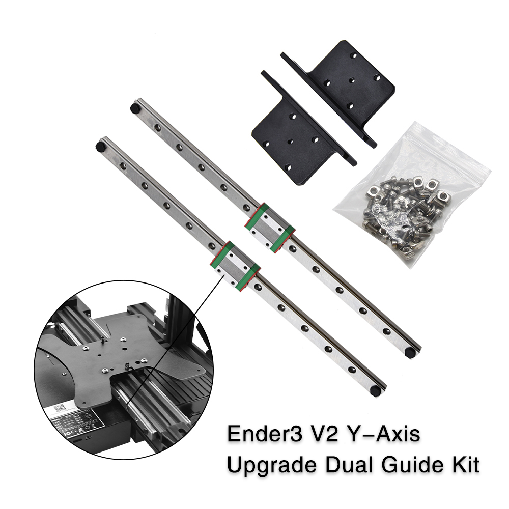 Linear Rail Mgn12H Set - Kit Rel Linear Y-Axis Upgrade Untuk