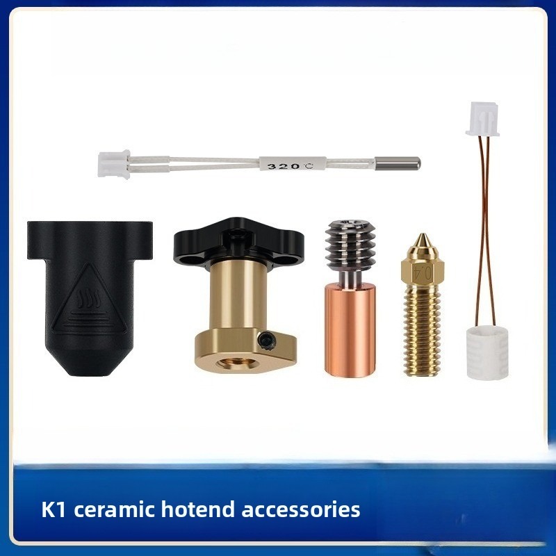 High Flow Ceramic Hotend - Aksesori Pencetakan 3D Kreatif K1/max Print