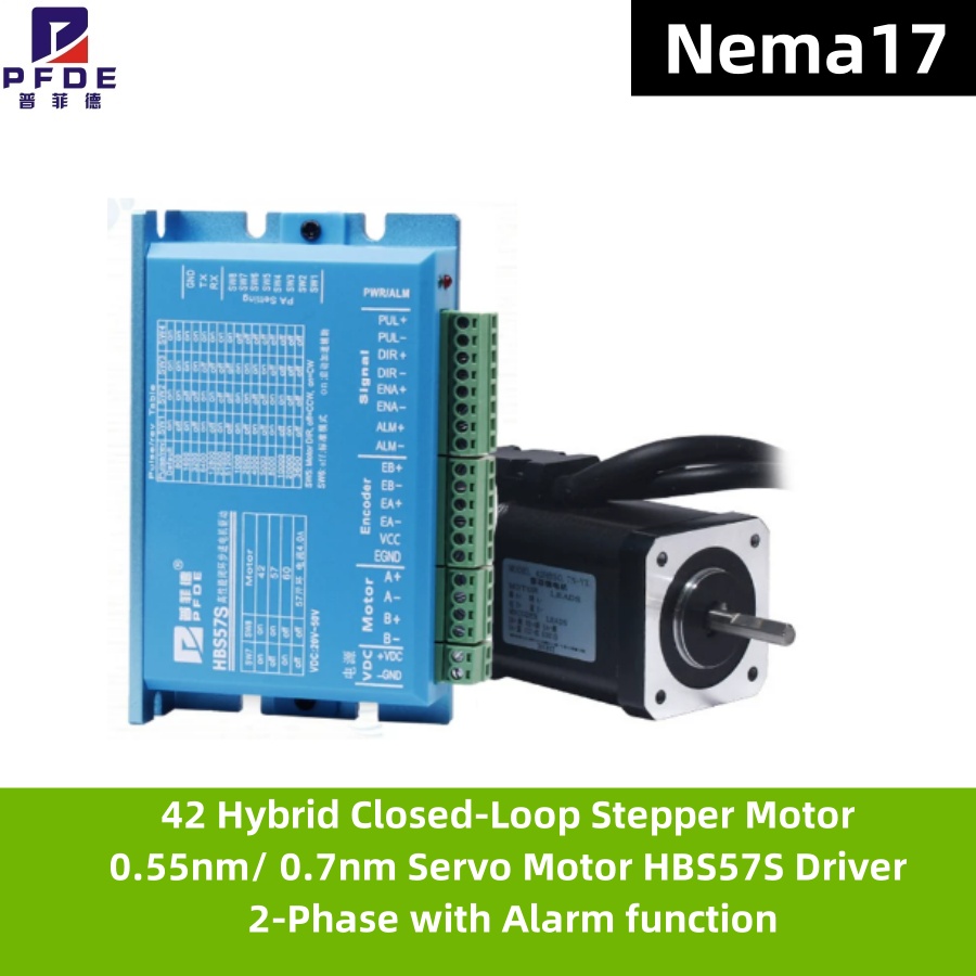 Closed Loop Stepper Motor Nema 17 - Motor Stepper Hibrida Nema17 42 dengan