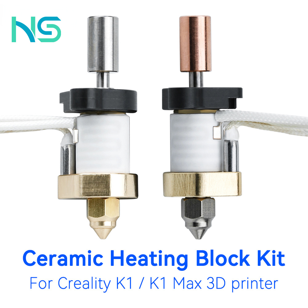 High Flow Ceramic Hotend - Upgrade Creality K1 keramik blok pemanas