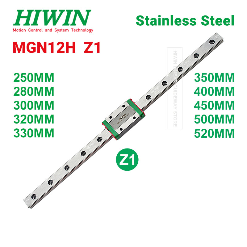 Linear Rail Mgn12H Set - HIWIN MGN12H Z1 HIWIN MGN12 Rel