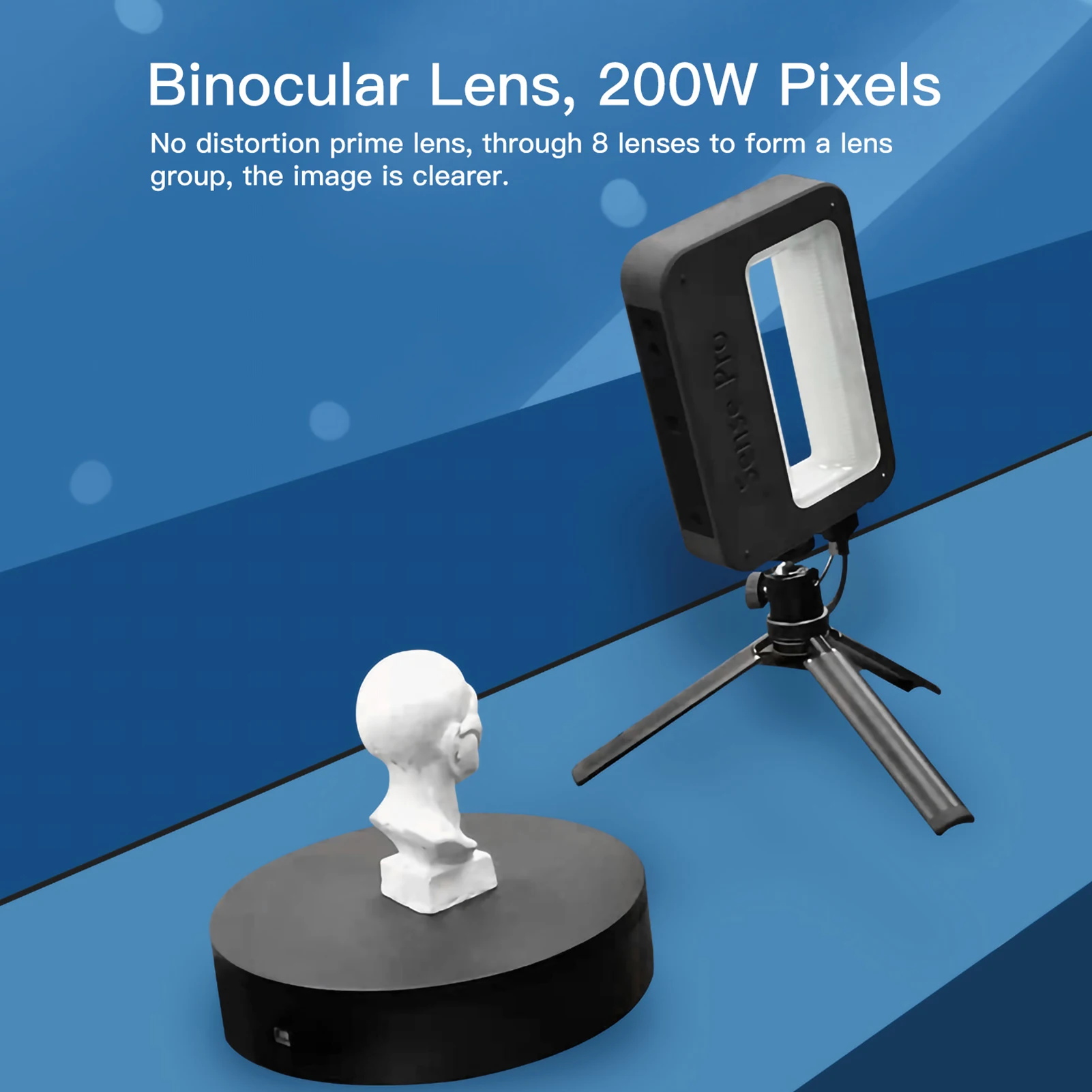 Handheld 3D Scanner High Precision - Pemindai 3D Portabel Genggam Presisi Tinggi