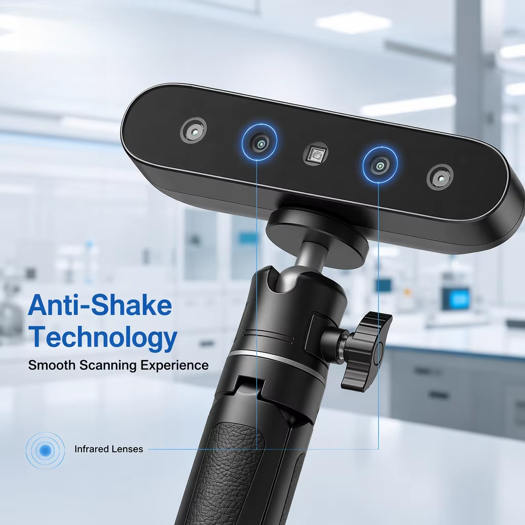 Pemindai 3D Presisi Tinggi CR- - Handheld 3D Scanner High Precision ulasan dan harga