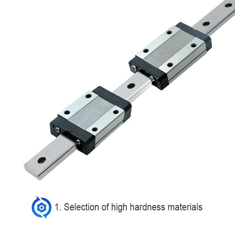 Rel Linear Miniatur HLTNC MGN  - Linear Rail Mgn12H Set ulasan dan harga