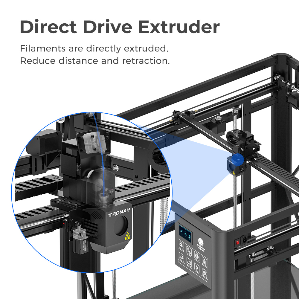 Printer 3D Tronxy VEHO Seri 60 - Corexy 3D Printer Kit ulasan dan harga
