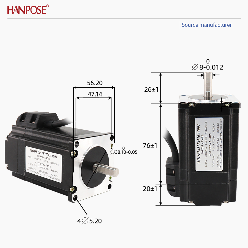 Motor stepper loop tertutup NE - Closed Loop Stepper Motor Nema 17 ulasan dan harga