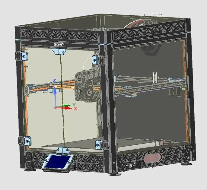 Sovol SV08 Kit Casing PC Lengk - Corexy 3D Printer Kit ulasan dan harga