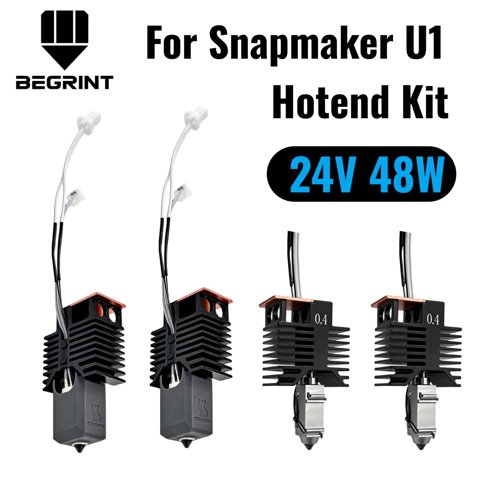 Kit Hotend Snapmaker U1 24V 48 - High Flow Ceramic Hotend ulasan dan harga