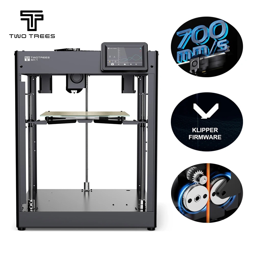 Printer 3D Twotrees SK1 Kecepa - Corexy 3D Printer Kit ulasan dan harga