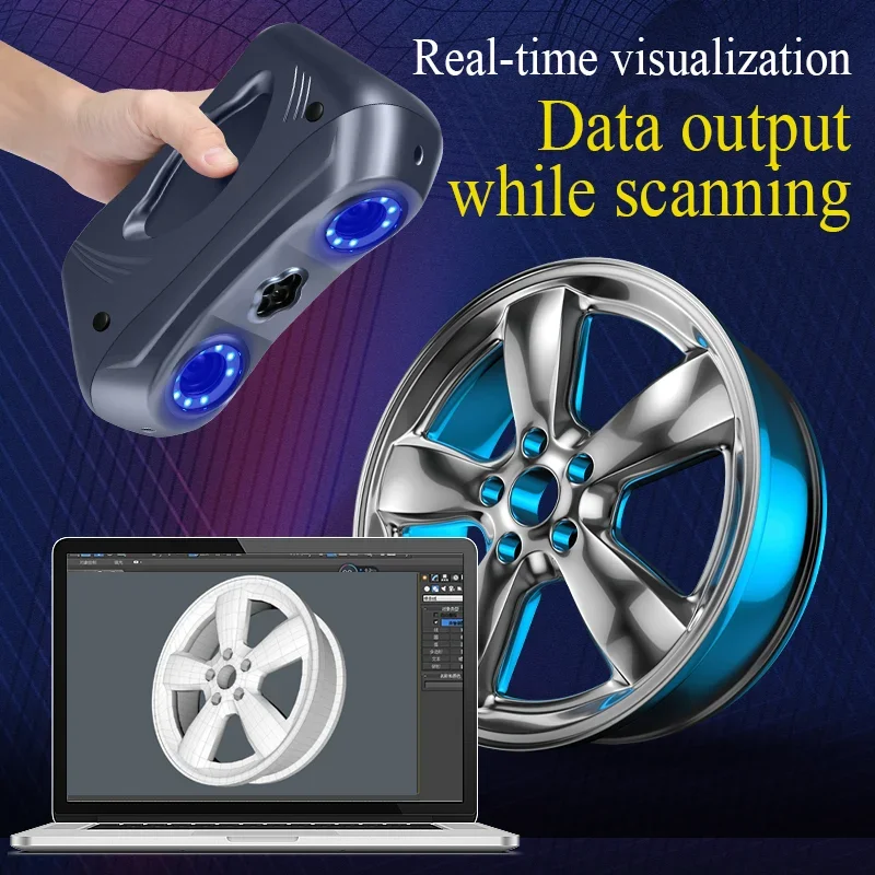 2026 Premium Pemindai laser 3D - Handheld 3D Scanner High Precision ulasan dan harga