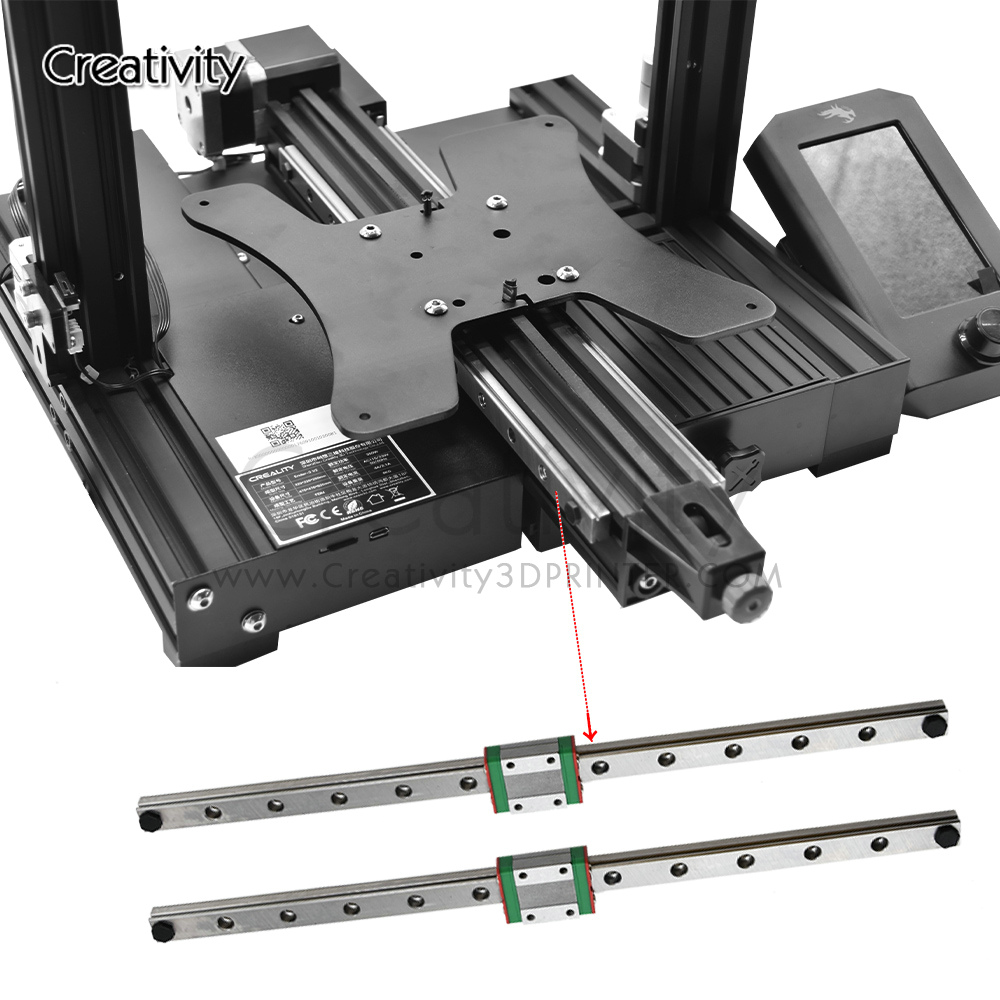 Ender3/V2/ Pro Peningkatan Y-a - Linear Rail Mgn12H Set ulasan dan harga