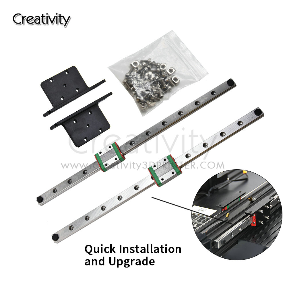 Ender3/V2/ Pro Peningkatan Y-a - Linear Rail Mgn12H Set ulasan dan harga